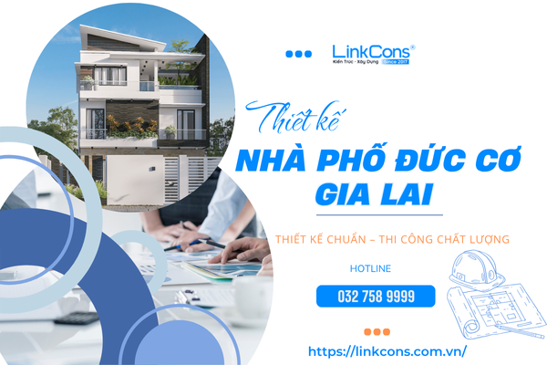 Thiết Kế Nhà Phố Đức Cơ, Gia Lai – Giải Pháp Cho Không Gian Sống Đẹp Và Bền Vững