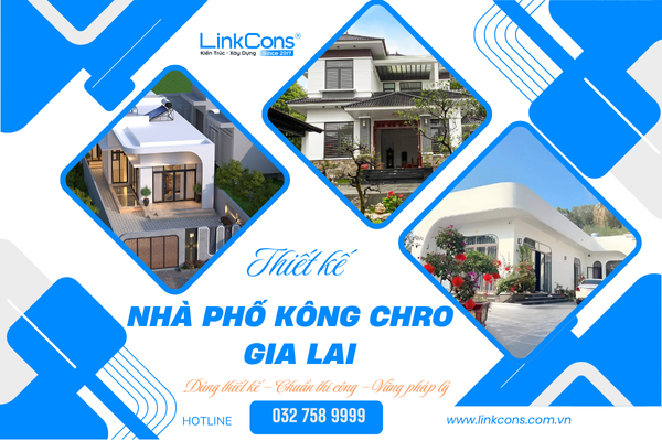 Thiết Kế Nhà Phố Kông Chro, Gia Lai – Giải Pháp Cho Không Gian Sống Đẹp Và Bền Vững