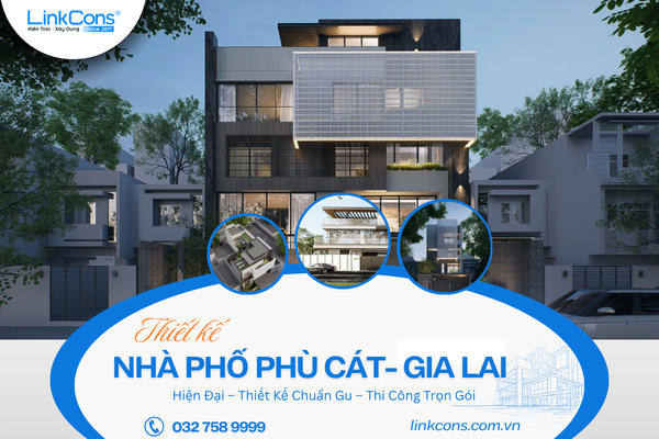 Thiết Kế Nhà Phố Phù Cát Gia Lai – Giải Pháp Cho Không Gian Sống Đẹp Và Bền Vững