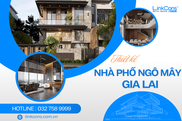Thiết Kế Nhà Phố Ngô Mây Gia Lai – Giải Pháp Cho Không Gian Sống Đẹp Và Bền Vững