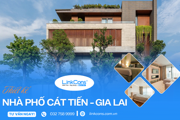 Thiết Kế Nhà Phố Cát Tiến Gia Lai – Giải Pháp Cho Không Gian Sống Đẹp Và Bền Vững