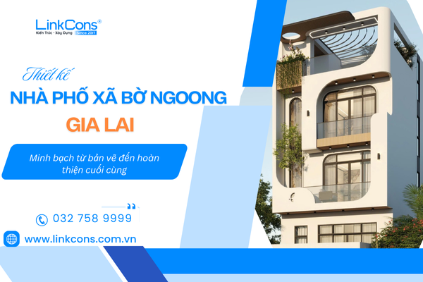 Thiết Kế Nhà Phố Xã Bờ Ngoong, Tỉnh Gia Lai – Giải Pháp Cho Không Gian Sống Đẹp Và Bền Vững