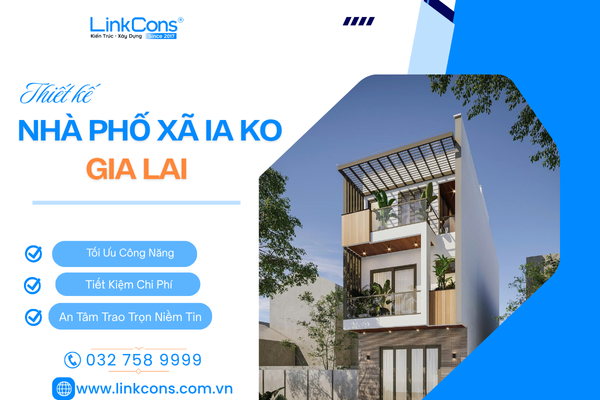Thiết Kế Nhà Phố Xã Ia Ko, Tỉnh Gia Lai – Giải Pháp Cho Không Gian Sống Đẹp Và Bền Vững