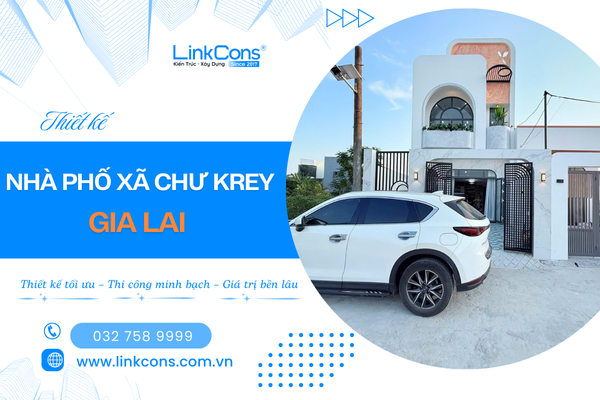 Thiết Kế Nhà Phố Xã Chư Krey, Tỉnh Gia Lai – Giải Pháp Cho Không Gian Sống Đẹp Và Bền Vững