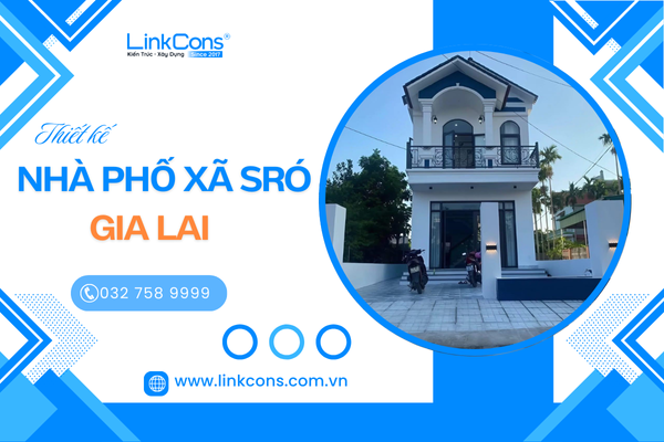 Thiết Kế Nhà Phố Xã SRó, Tỉnh Gia Lai – Giải Pháp Cho Không Gian Sống Đẹp Và Bền Vững