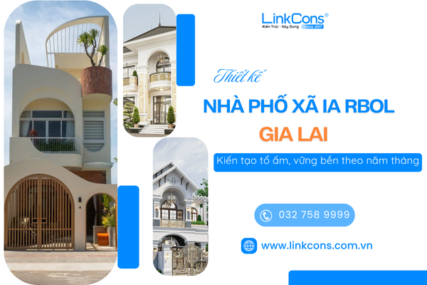 Thiết Kế Nhà Phố xã Ia Rbol, Tỉnh Gia Lai – Giải Pháp Cho Không Gian Sống Đẹp Và Bền Vững