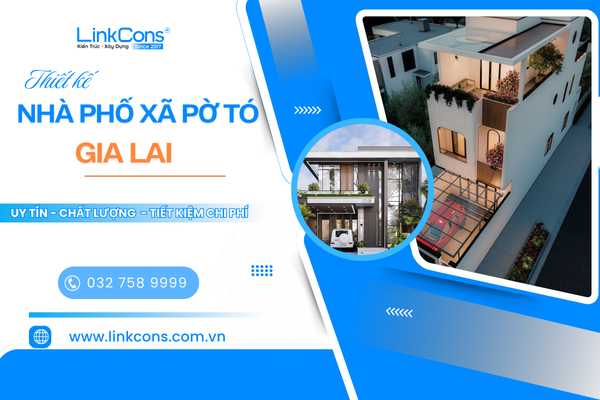 Thiết Kế Nhà Phố Xã Pờ Tó, Tỉnh Gia Lai – Giải Pháp Cho Không Gian Sống Đẹp Và Bền Vững
