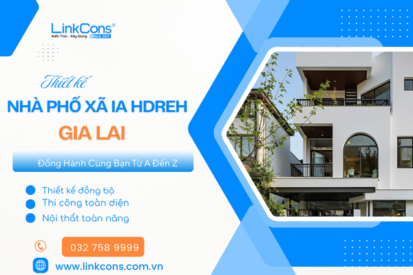 Thiết Kế Nhà Phố Xã Ia HDreh, Tỉnh Gia Lai – Giải Pháp Cho Không Gian Sống Đẹp Và Bền Vững