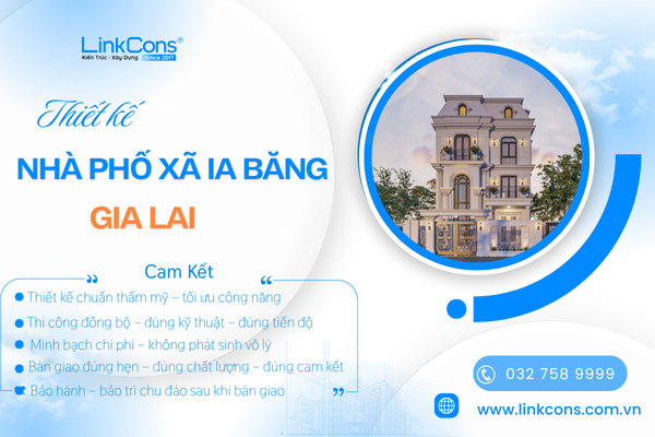 Thiết Kế Nhà Phố Xã Ia Băng, Tỉnh Gia Lai – Giải Pháp Cho Không Gian Sống Đẹp Và Bền Vững