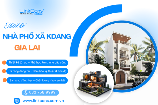 Thiết Kế Nhà Phố Xã KDang, Tỉnh Gia Lai – Giải Pháp Cho Không Gian Sống Đẹp Và Bền Vững