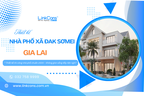 Thiết Kế Nhà Phố Xã Đak Sơmei, Tỉnh Gia Lai – Giải Pháp Cho Không Gian Sống Đẹp Và Bền Vững