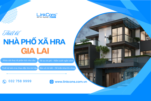 Thiết Kế Nhà Phố Xã Hra, Tỉnh Gia Lai – Giải Pháp Cho Không Gian Sống Đẹp Và Bền Vững