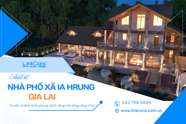 Thiết Kế Nhà Phố Xã Ia Hrung, Tỉnh Gia Lai – Giải Pháp Cho Không Gian Sống Đẹp Và Bền Vững