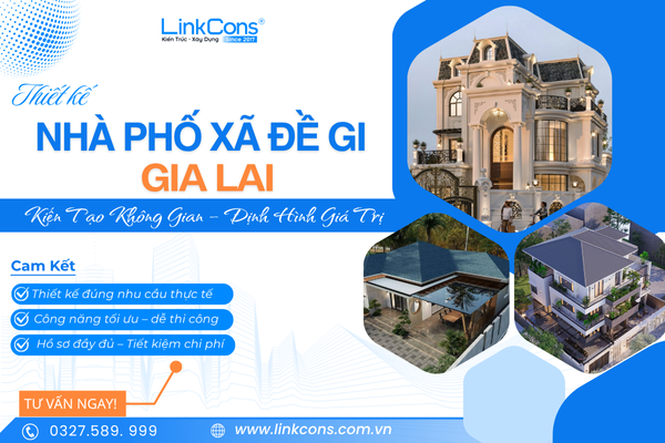 Thiết Kế Nhà Phố Xã Đề Gi , Tỉnh Gia Lai – Giải Pháp Cho Không Gian Sống Đẹp Và Bền Vững