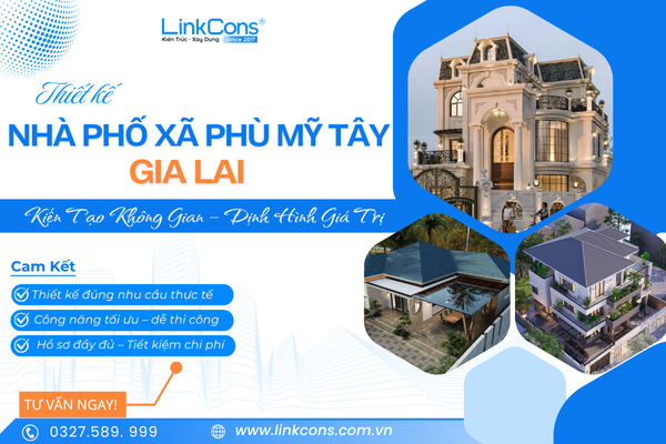 Thiết Kế Nhà Phố Xã Phù Mỹ Tây , Tỉnh Gia Lai – Giải Pháp Cho Không Gian Sống Đẹp Và Bền Vững