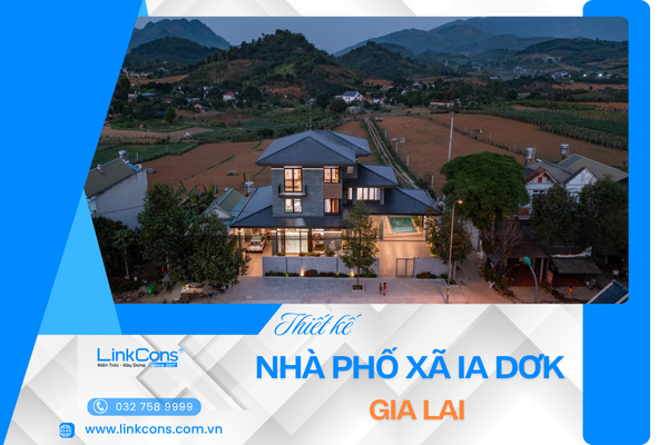 Thiết Kế Nhà Phố Xã Ia Dơk, Tỉnh Gia Lai – Giải Pháp Cho Không Gian Sống Đẹp Và Bền Vững
