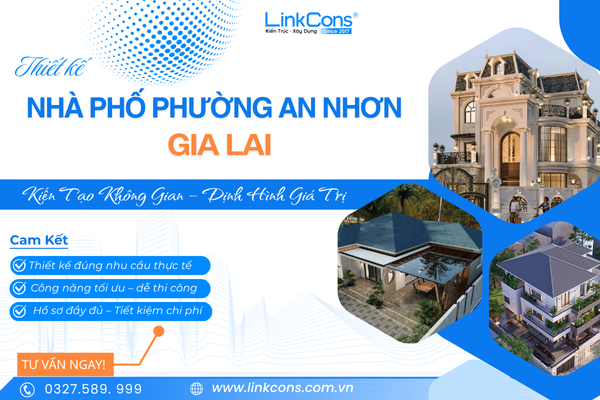 Thiết Kế Nhà Phố Phường An Nhơn Tỉnh Gia Lai – Giải Pháp Cho Không Gian Sống Đẹp Và Bền Vững