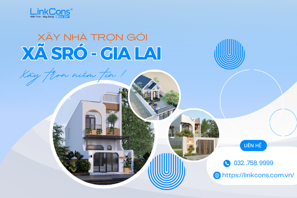Xây Nhà Trọn Gói Xã SRó Tỉnh Gia Lai – Giải Pháp Tổng Thể Từ Thiết Kế Đến Bàn Giao