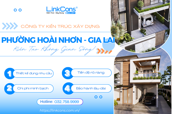 Công Ty Kiến Trúc Xây Dựng Phường Hoài Nhơn Gia Lai – Đơn Vị Đồng Hành Uy Tín Cho Mọi Công Trình