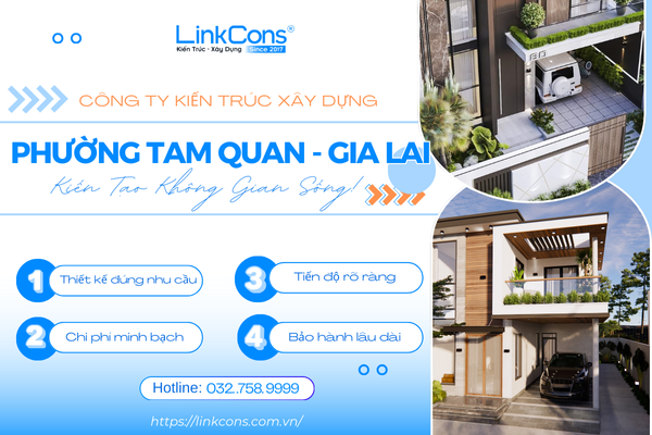 Công Ty Kiến Trúc Xây Dựng Phường Tam Quan Gia Lai – Đơn Vị Đồng Hành Uy Tín Cho Mọi Công Trình