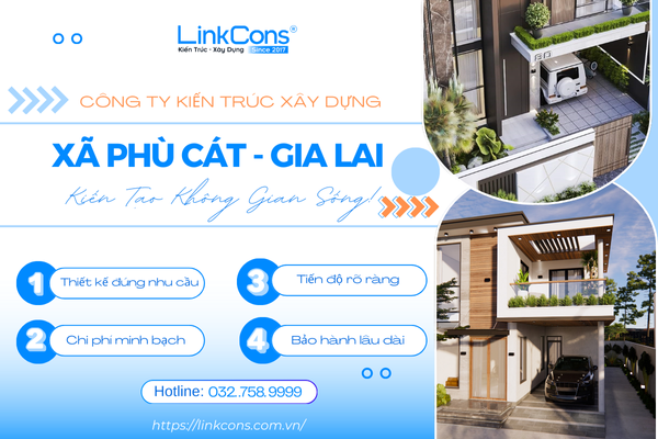 Công Ty Kiến Trúc Xây Dựng Xã Phù Cát Gia Lai – Đơn Vị Đồng Hành Uy Tín Cho Mọi Công Trình