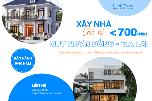 Xây Nhà Giá Rẻ Dưới 700 Triệu Tại Phường Quy Nhơn Đông Gia Lai - Giải Pháp Tối Ưu Chi Phí