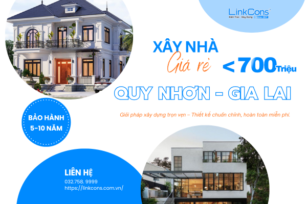 Xây Nhà Giá Rẻ Dưới 700 Triệu Tại Phường Quy Nhơn Gia Lai - Giải Pháp Tối Ưu Chi Phí