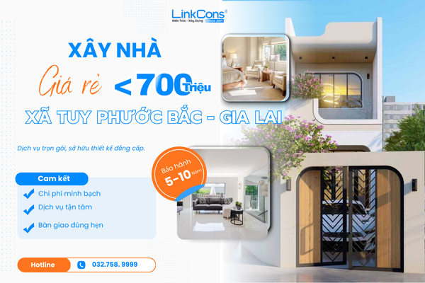 Xây Nhà Giá Rẻ Dưới 700 Triệu Tại Xã Tuy Phước Bắc Gia Lai - Giải Pháp Tối Ưu Chi Phí