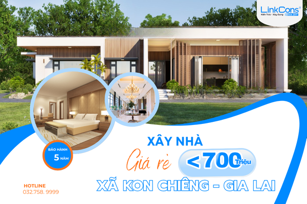 Xây Nhà Giá Rẻ Dưới 700 Triệu Tại Xã Kon Chiêng Gia Lai - Giải Pháp Tối Ưu Chi Phí