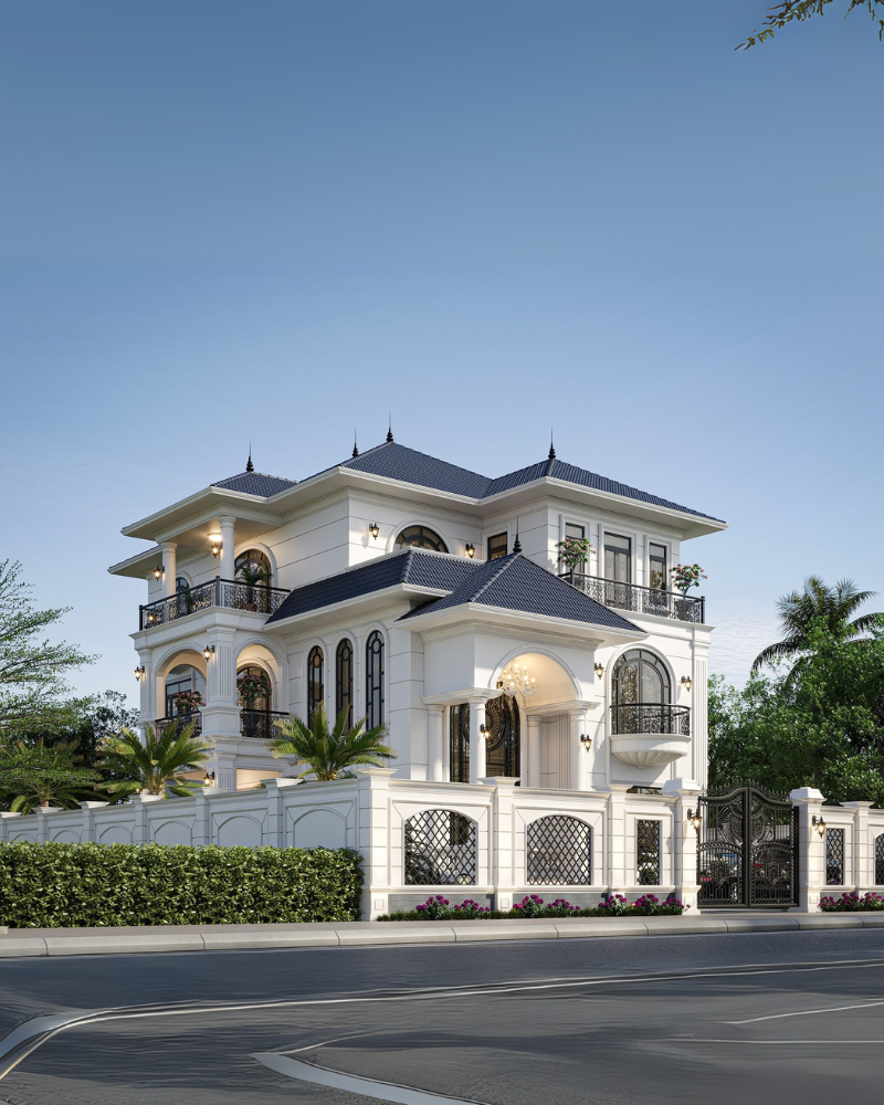 Biệt thự Mr. Phúc – Cổ điển châu Âu tại Gia Lai