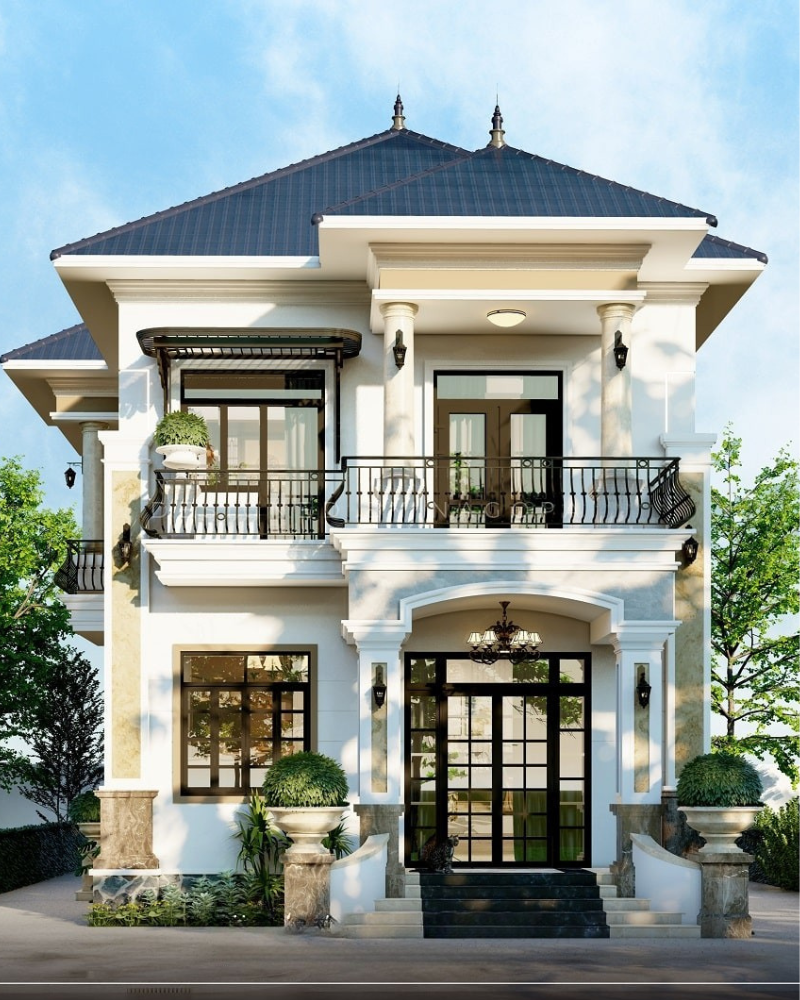 Biệt thự Mr. Hưng – Tân cổ điển Pháp tại Gia Lai