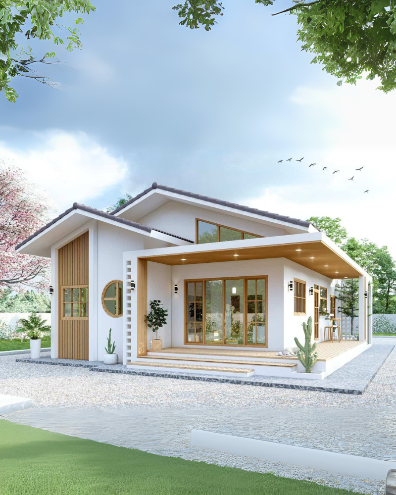 Gia đình Cô Hiền –  Gia Lai, Nhà cấp 4 gác lửng
