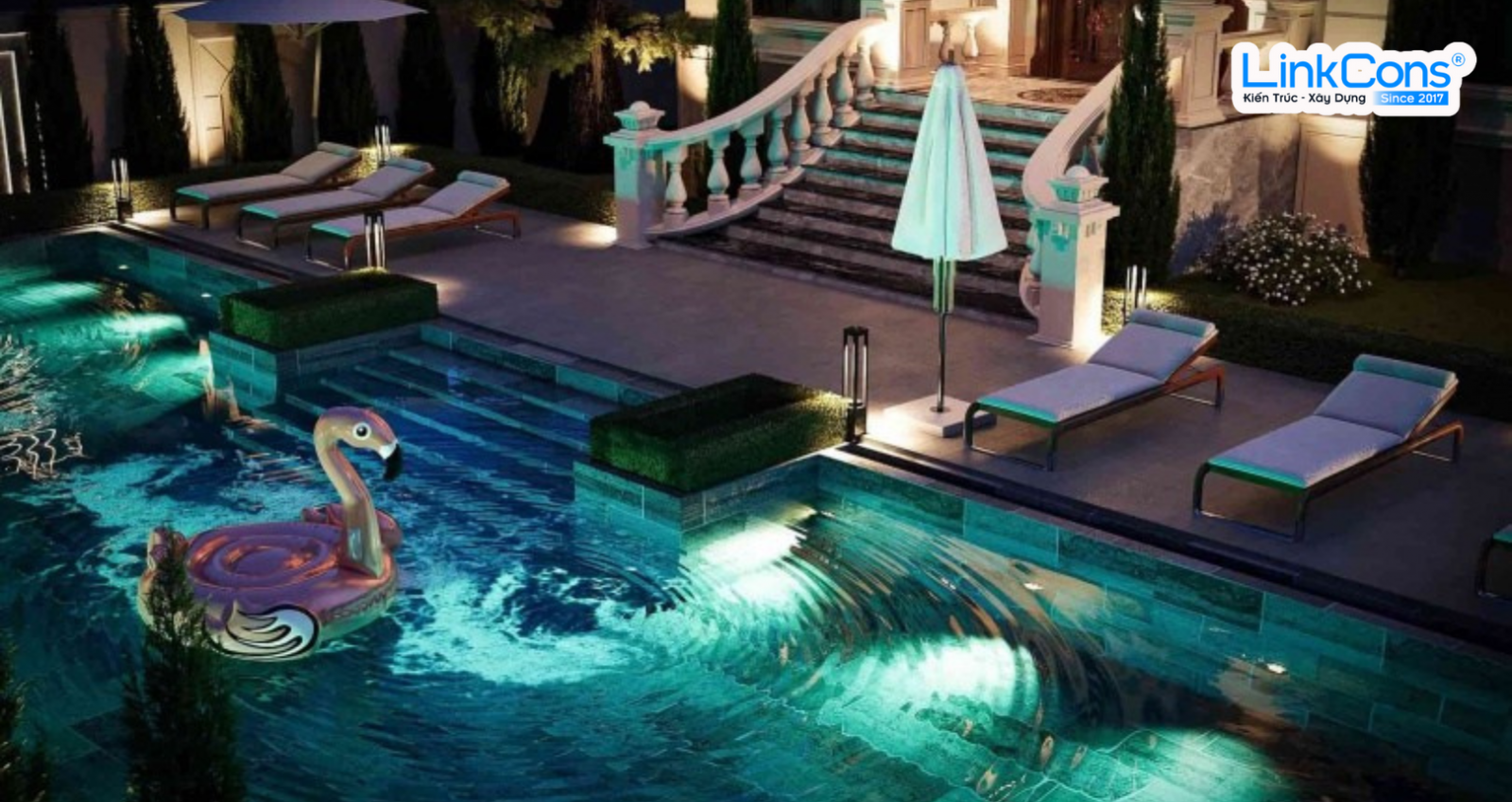 Biệt thự tân cổ điển Euro Villa - Linkcons