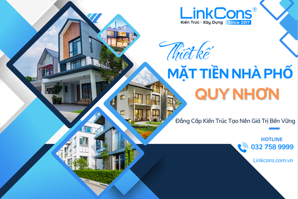 Thiết Kế Mặt Tiền Nhà Phố Quy Nhơn – Đẳng Cấp Kiến Trúc Tạo Nên Giá Trị Bền Vững