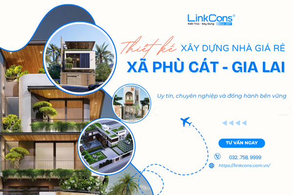 Thiết Kế Xây Dựng Nhà Giá Rẻ Xã Phù Cát Gia Lai – Giải Pháp An Cư Bền Vững 