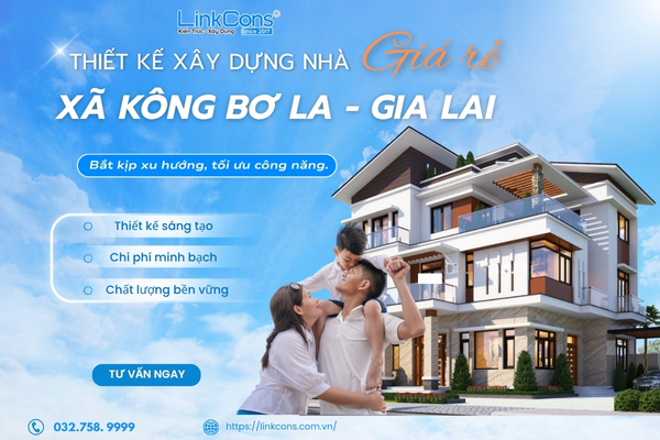 Thiết Kế Xây Dựng Nhà Giá Rẻ Xã Kông Bơ La Gia Lai – Giải Pháp An Cư Bền Vững