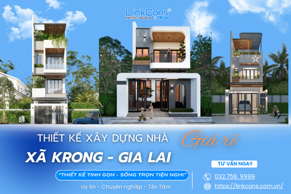 Thiết Kế Xây Dựng Nhà Giá Rẻ Xã Krong Gia Lai – Giải Pháp An Cư Bền Vững