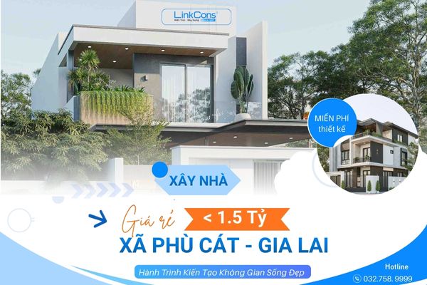 Xây Nhà Giá Rẻ Dưới 1 Tỷ Rưỡi Xã Phù Cát Gia Lai | Giải Pháp Trọn Gói Uy Tín